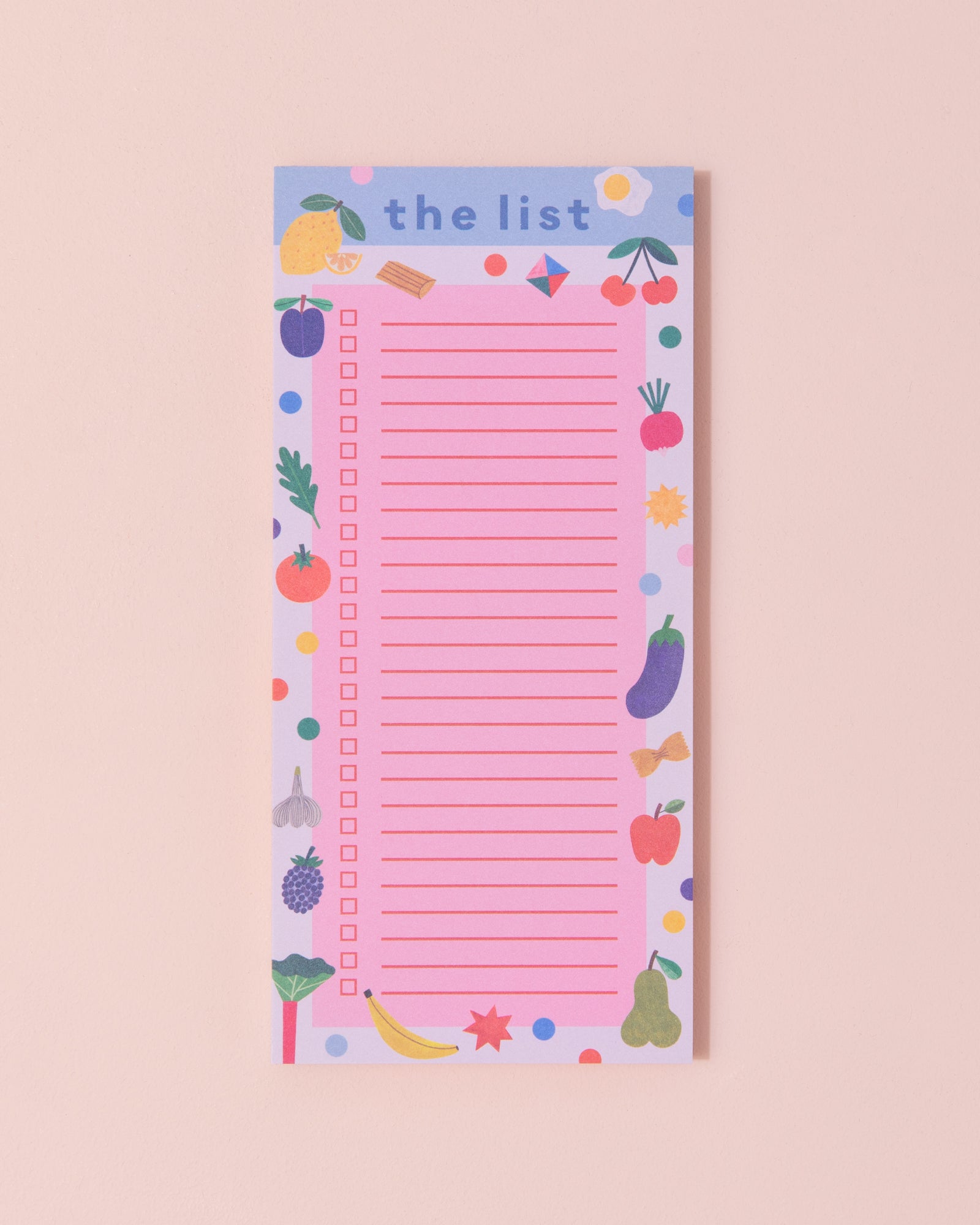 Foodie Shopping List Pad