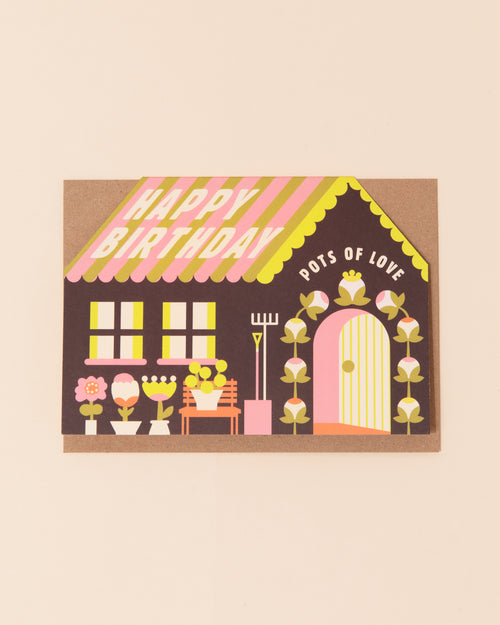 Birthday Shed Greetings Card