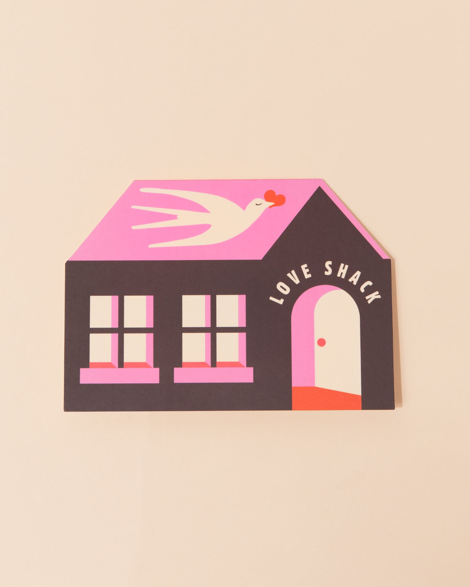 Love Shack Greetings Card