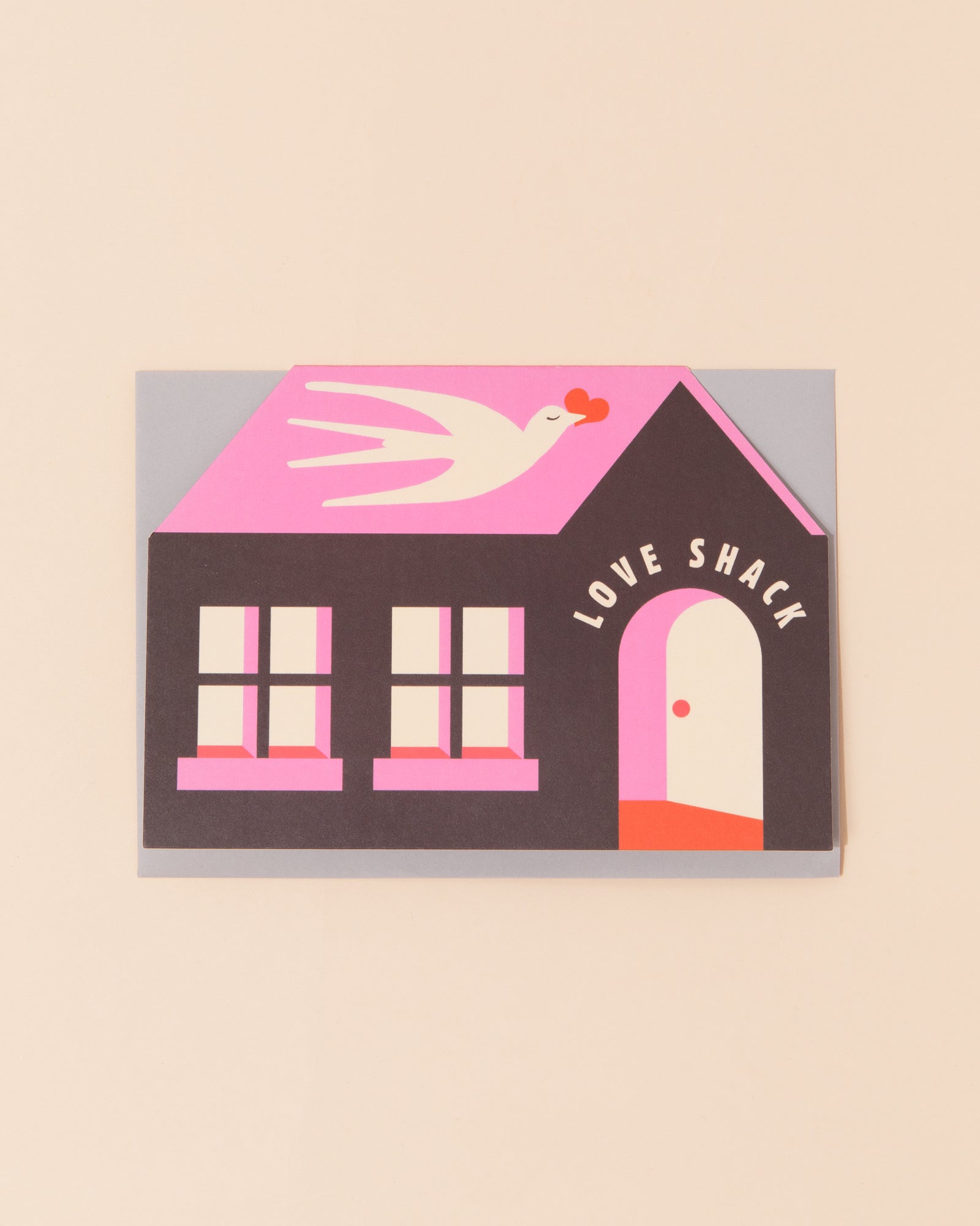 Love Shack Greetings Card
