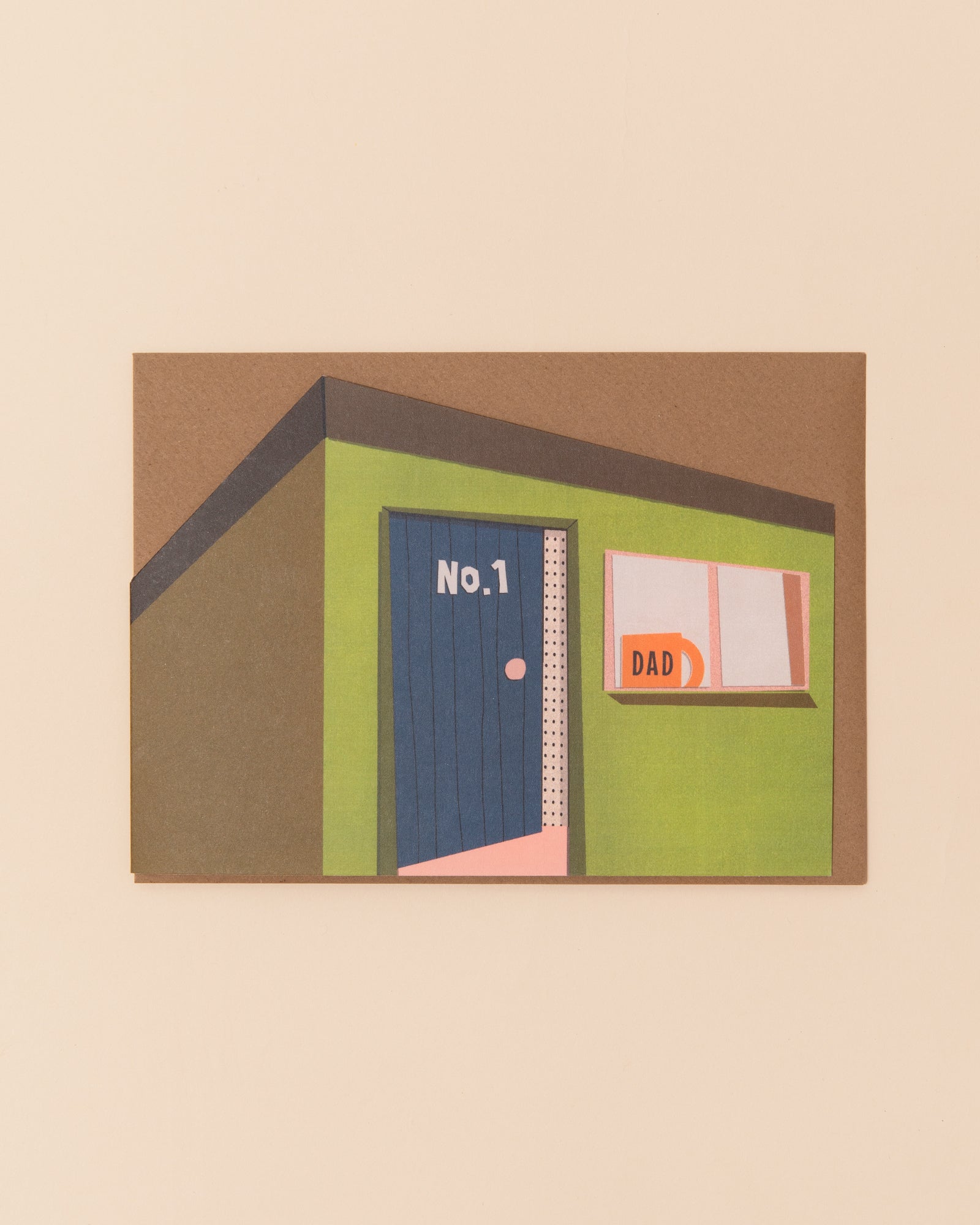 Father's Day Shed Greetings Card