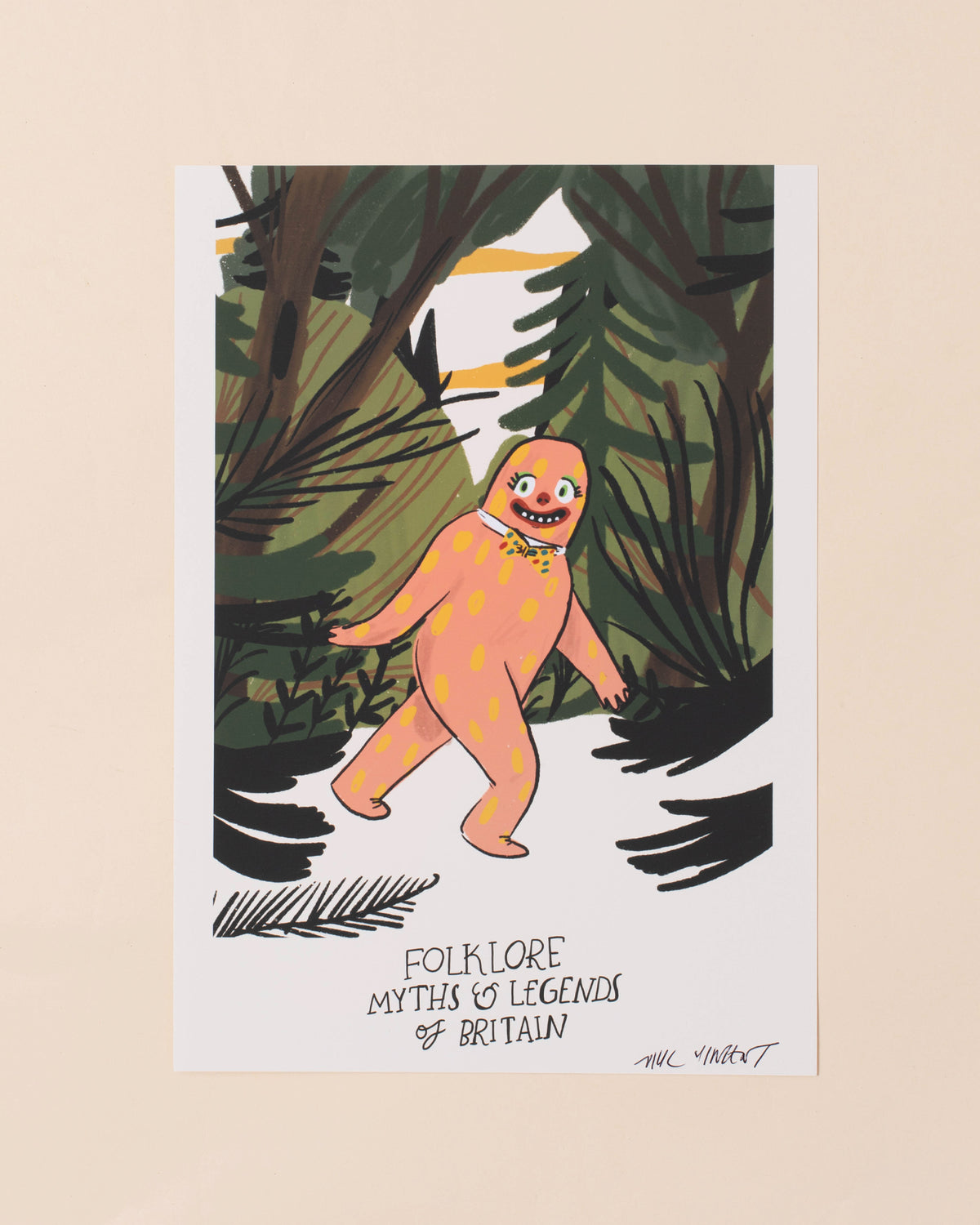 Mr Blobby Print