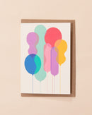 Balloons Greetings Card
