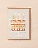 Birthday Cake Greetings Card
