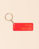 Metal keyring | Dog Person
