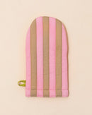 Dusen Dusen Quilted Oven Mitt | Ladybug Stripe