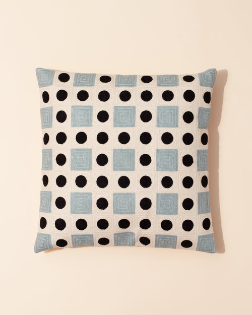 Dusen Dusen Rivet Embroidered Cushion