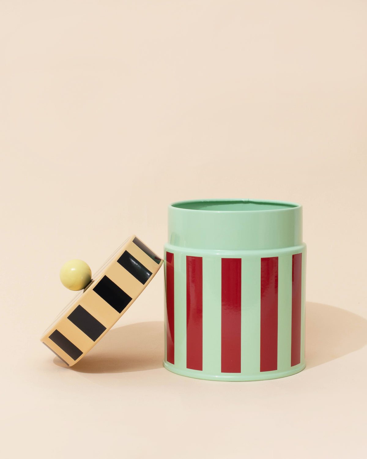 Dusen Dusen Short Stripe Metal Canister