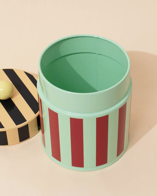 Dusen Dusen Short Stripe Metal Canister