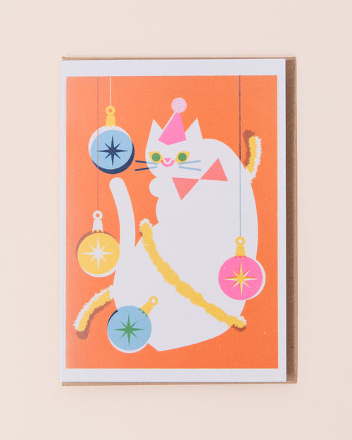 Christmas Cat Card