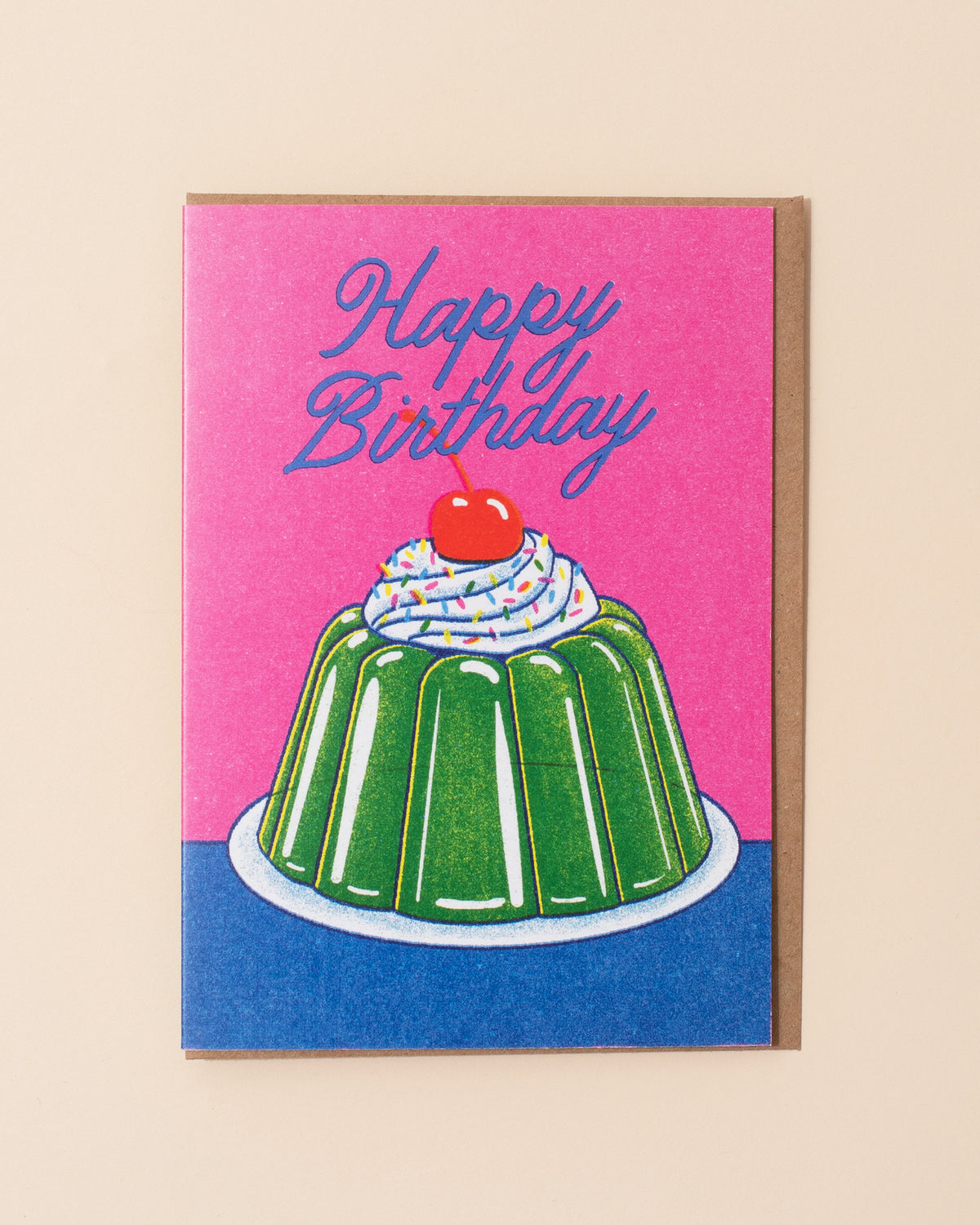 Happy Birthday Jelly Greetings Card