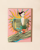 Sun Power Greetings Card
