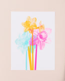 Eve Print Studio Daffodil Mono Fluoro Print