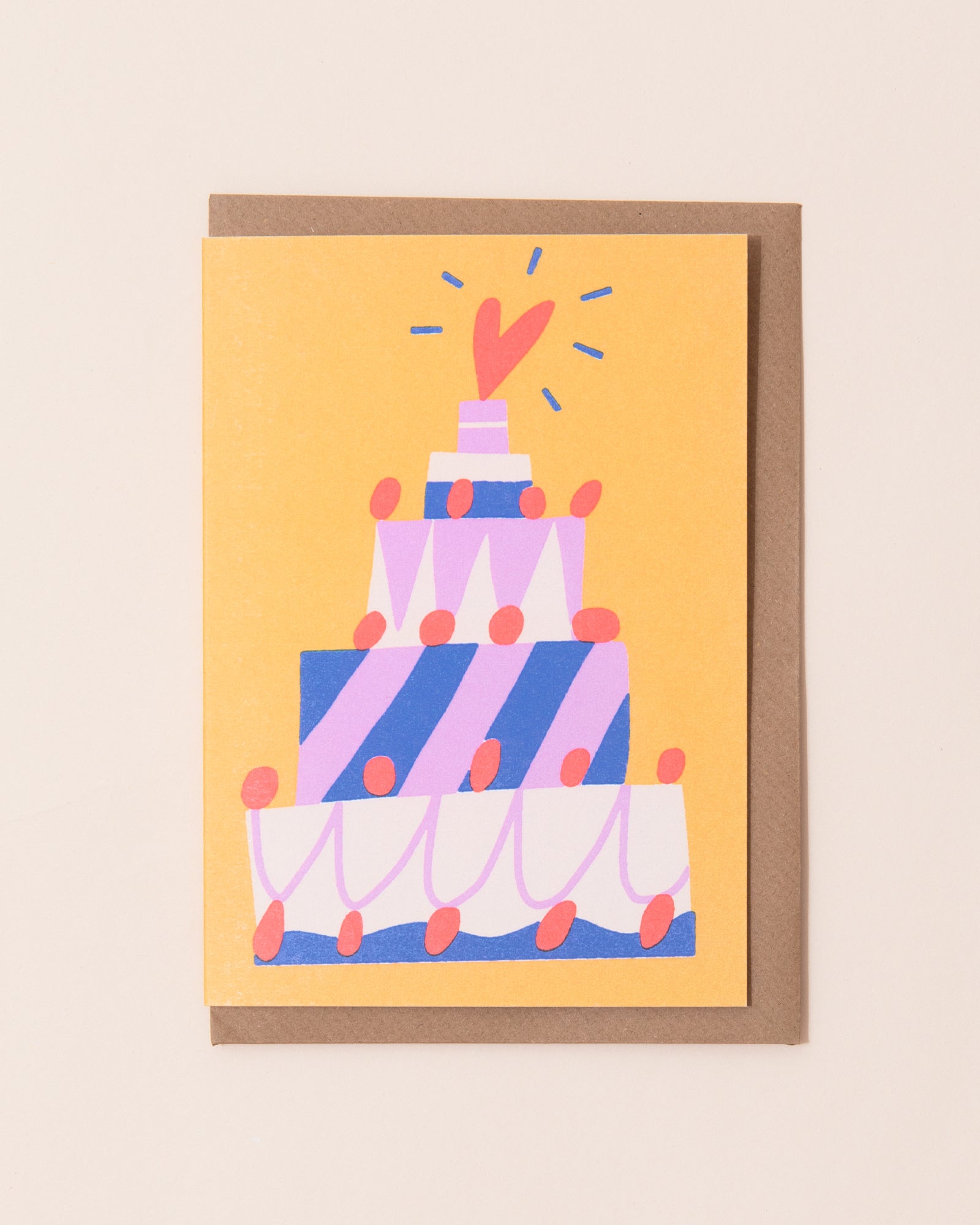 Celebration Cake Greetings Card