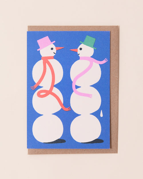 Christmas Snowmen Card