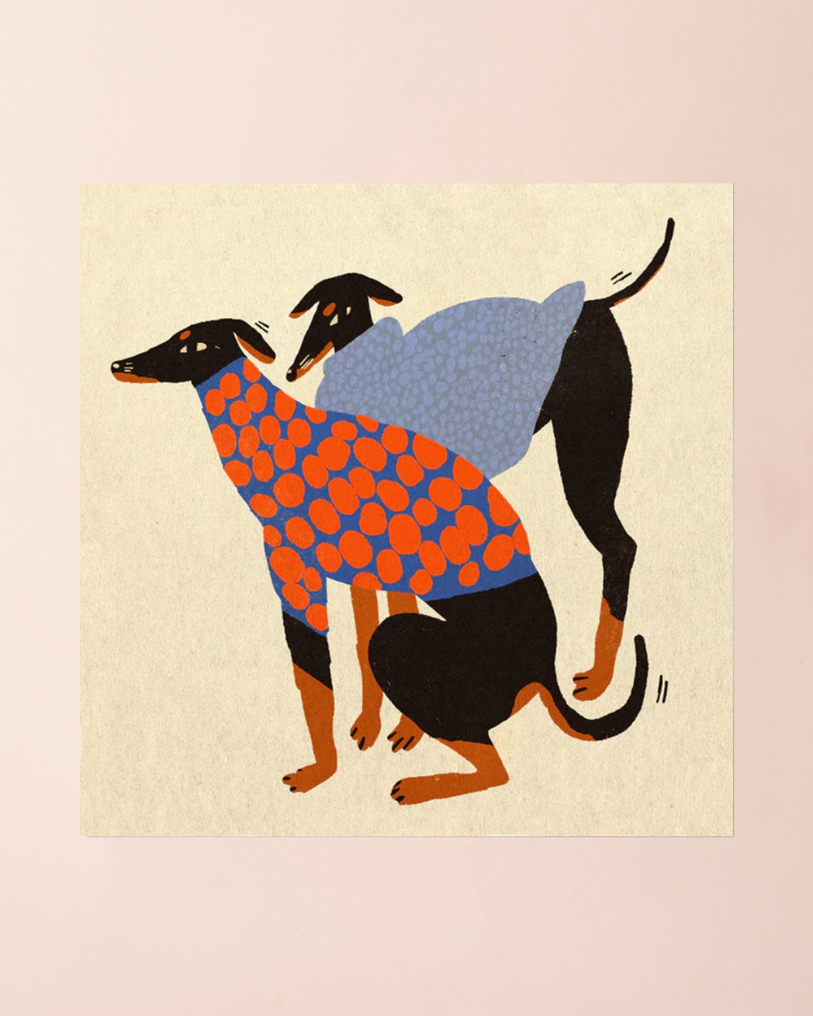 Enikő Eged Print | Autumn Doggos
