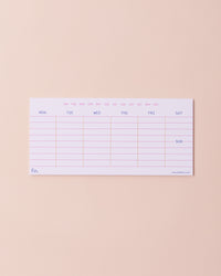 Weekly Planner