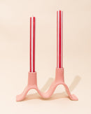 Florence Mytum Wavy Candelabra | Pink