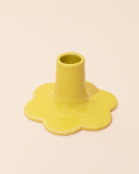 Florence Mytum Candle Holder | Chartreuse