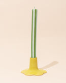 Florence Mytum Candle Holder | Chartreuse