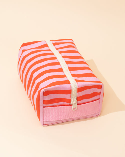 Fluf Travel Bag | Pink Stripe