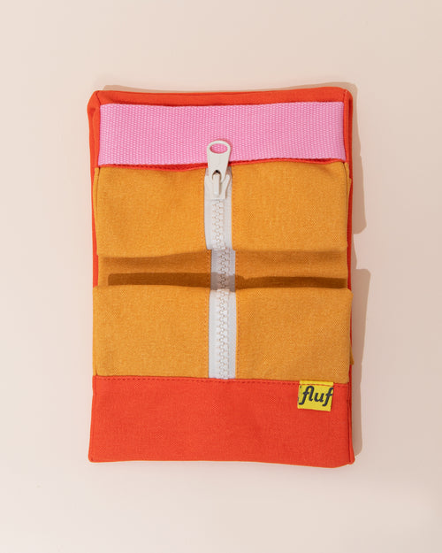 Fluf Travel Bag | Yellow + Red