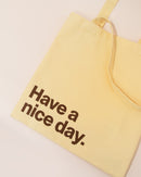 Fluf Butter Yellow Tote Bag