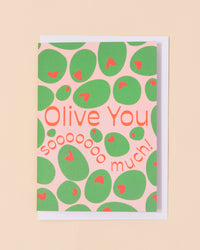 Olive You Greetings Card