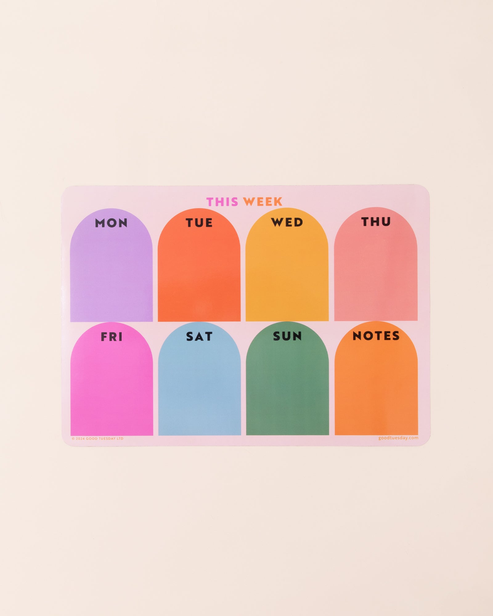 Magnetic A3 Weekly Planner