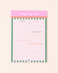 Weekly Shopping List Pad