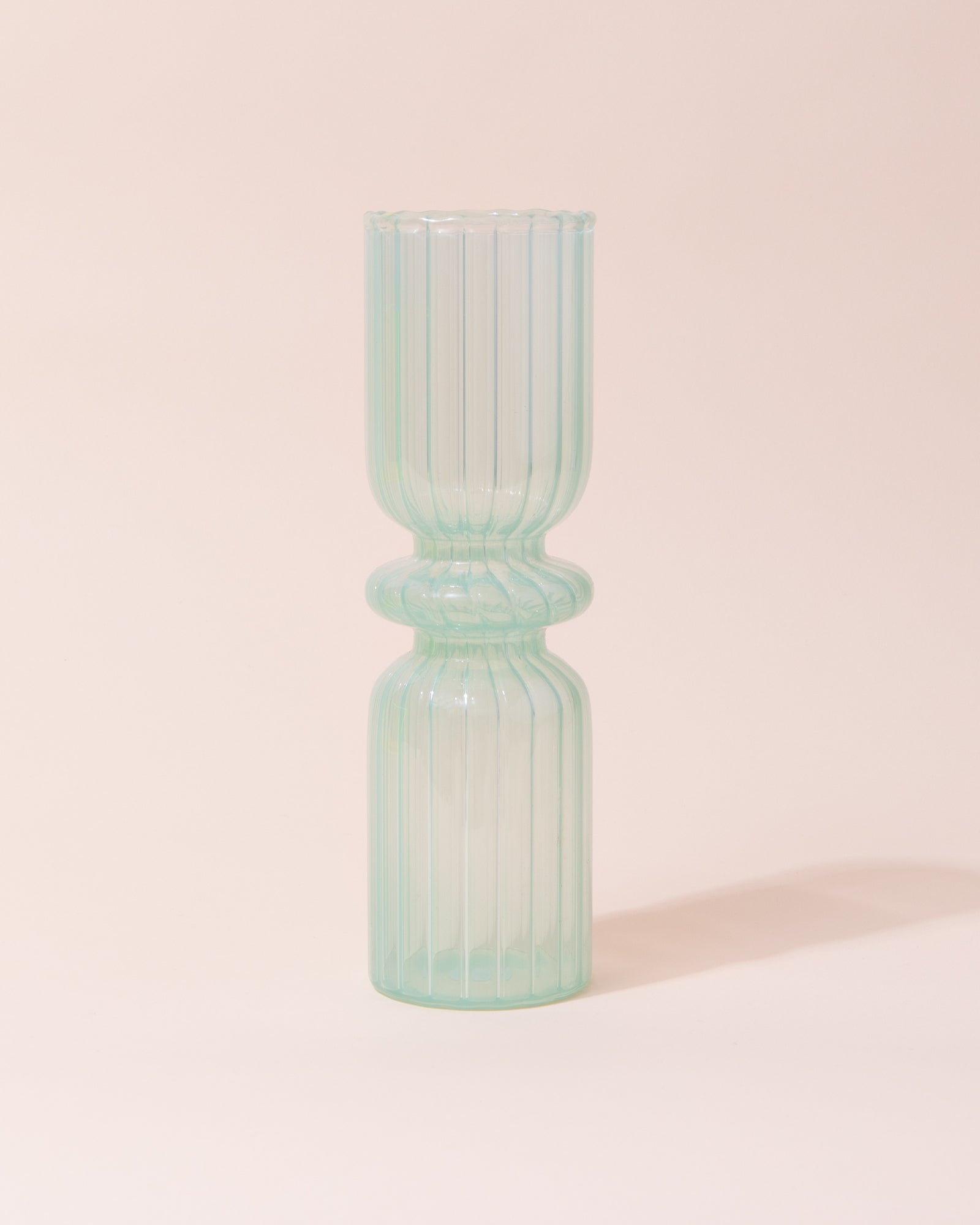 Green Glass Vase