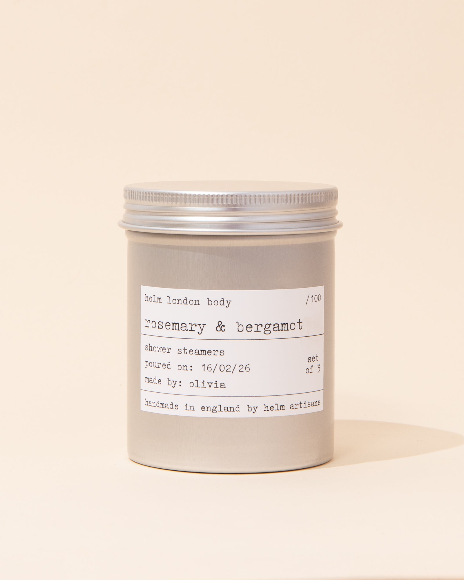 Rosemary & Bergamot Shower Steamers