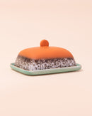 HKLIVING 70s Ceramics Butter Dish | Meteor