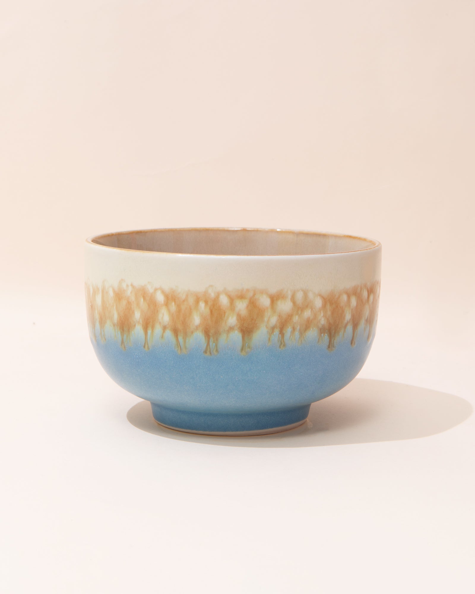 HKLIVING 70s Ceramics Noodle Bowl | Azure