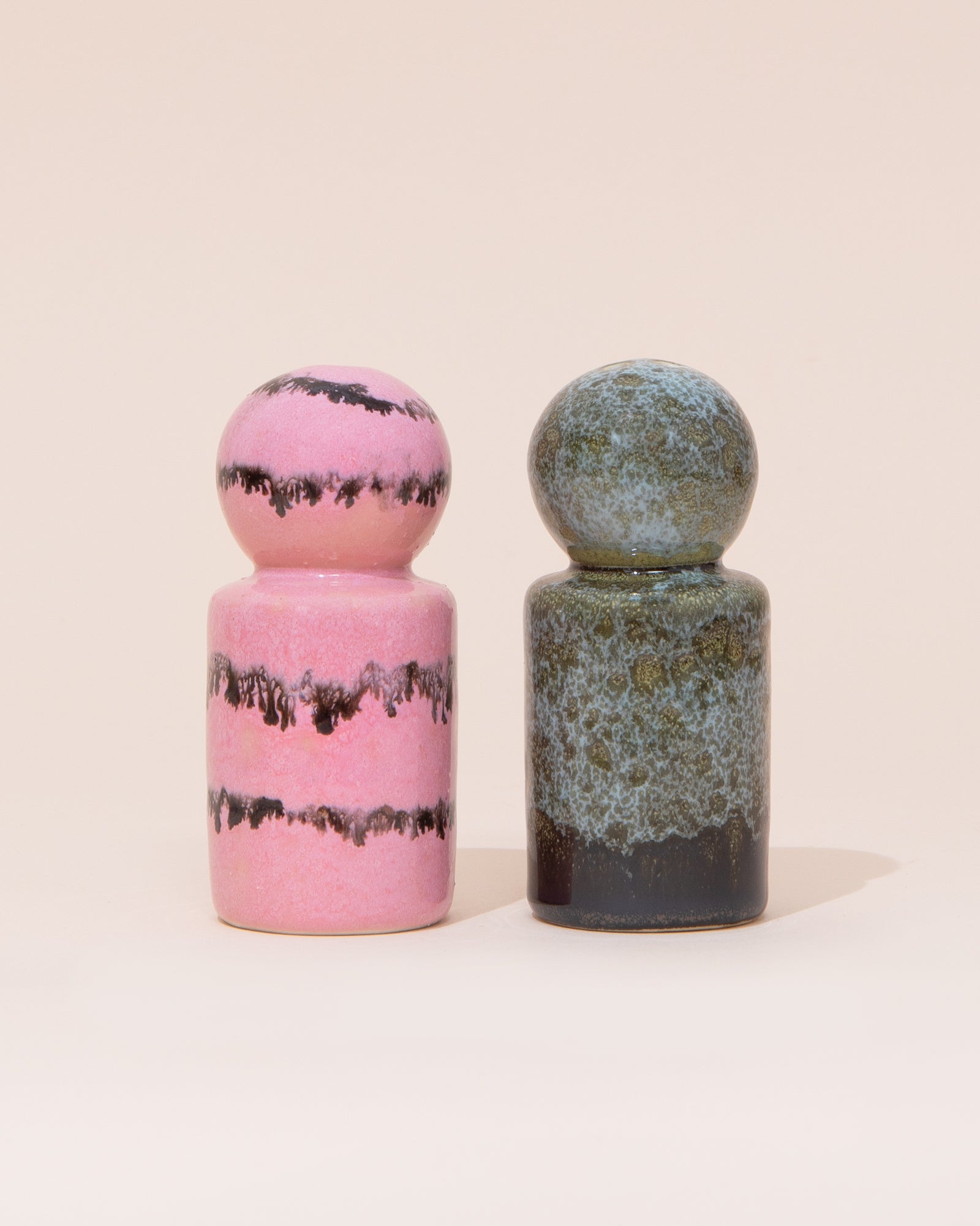 HKLIVING 70s Ceramics Salt & Pepper Shakers