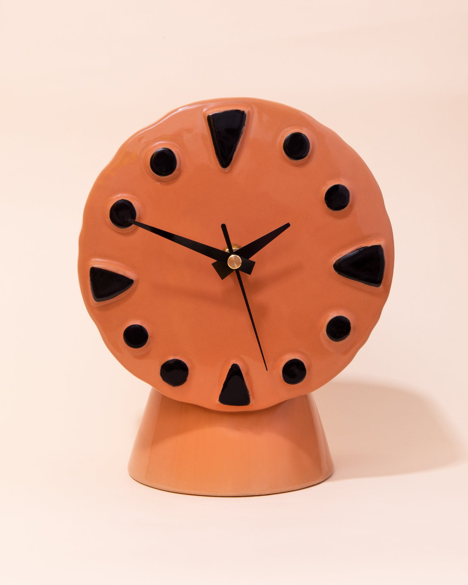 HKLIVING Retro Ceramic Clock | Peach