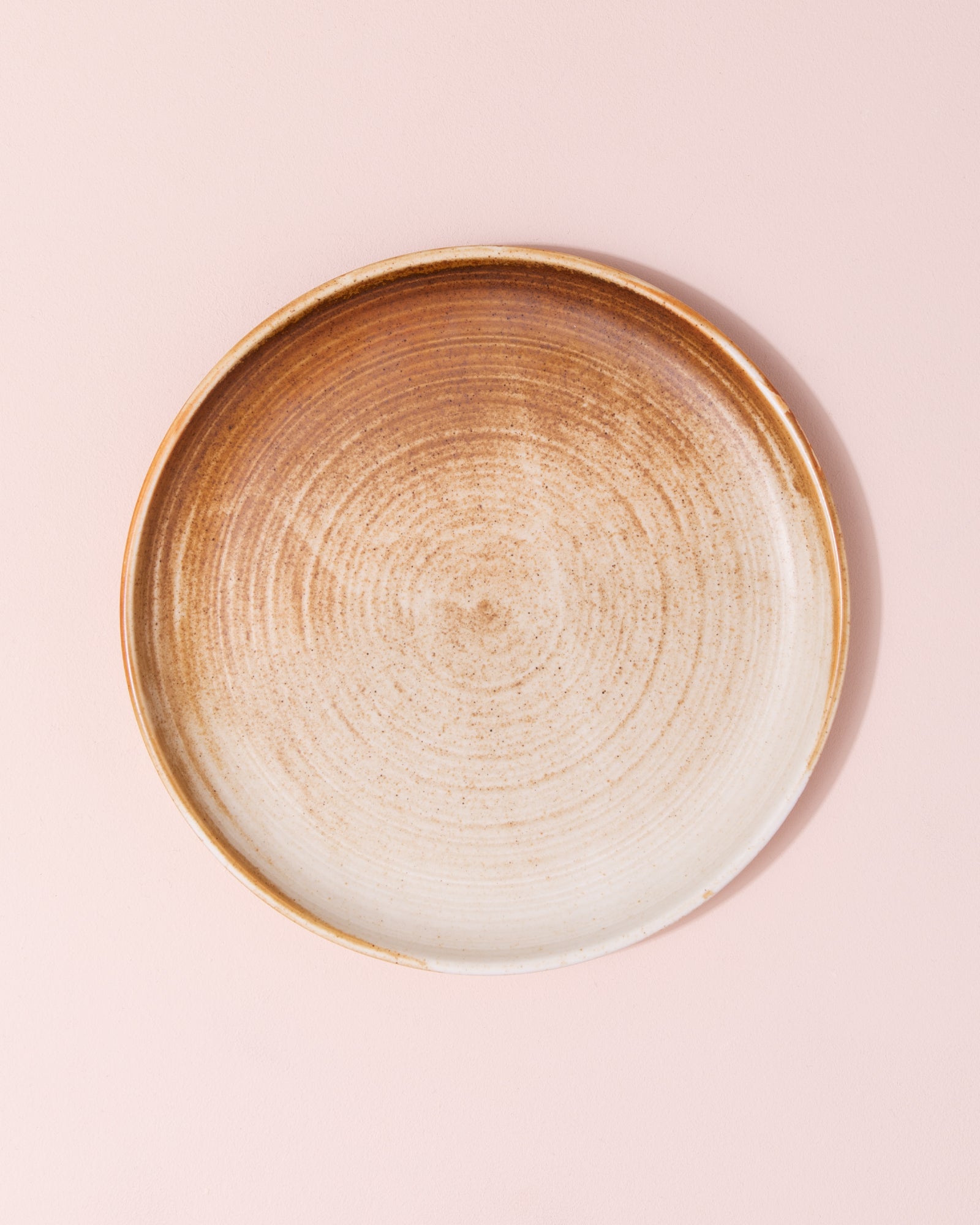 HKLIVING Chef Ceramics Rustic Brown Dinner Plate