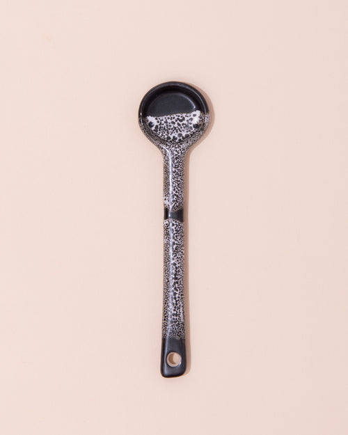 HKLIVING black and white ceramic spoon