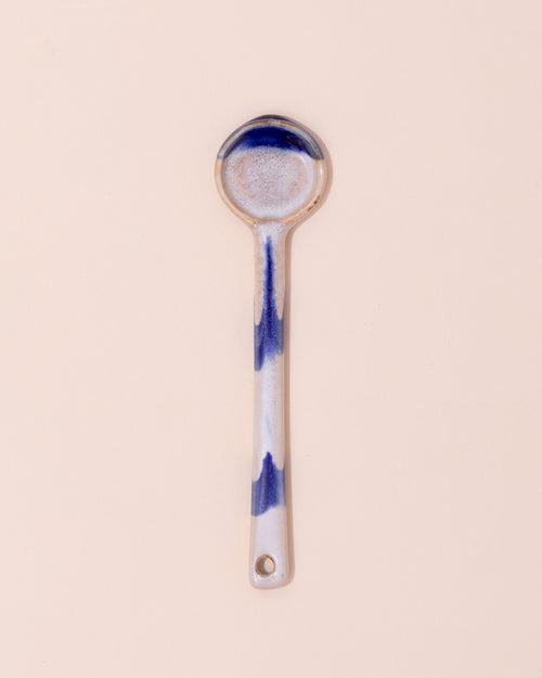 HKLIVING blue and white ceramic spoon