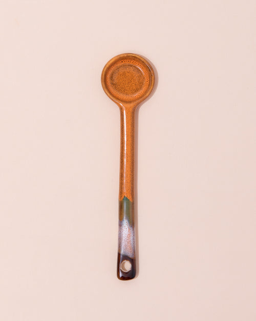HKLIVING Orange ceramic spoon