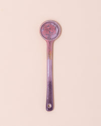 HKLIVING purple ceramic spoon