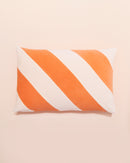 HKLIVING Peach + Cream Stripe Cushion