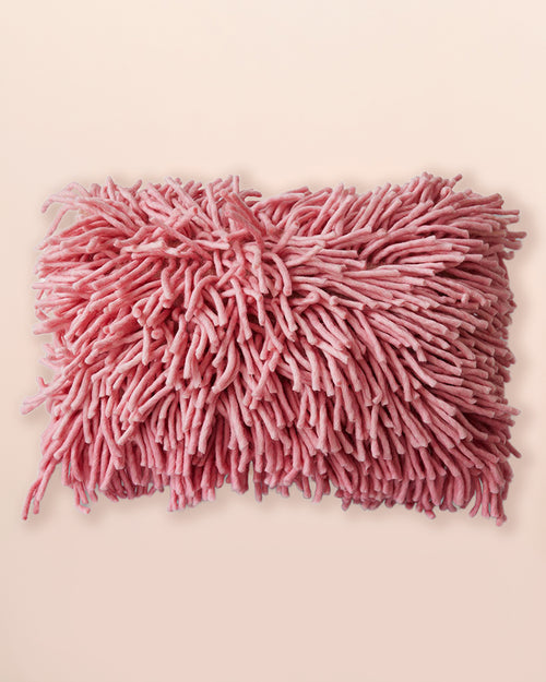 HKLIVING Rugged Wool Cushion | Pink