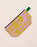 Irregular Sleep Pattern Organic Cotton Washbag | Wasabi
