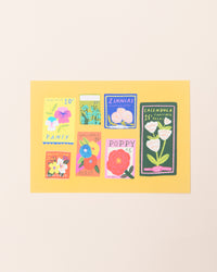 Flower Seeds Print