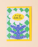 Hey Little One Greetings Card