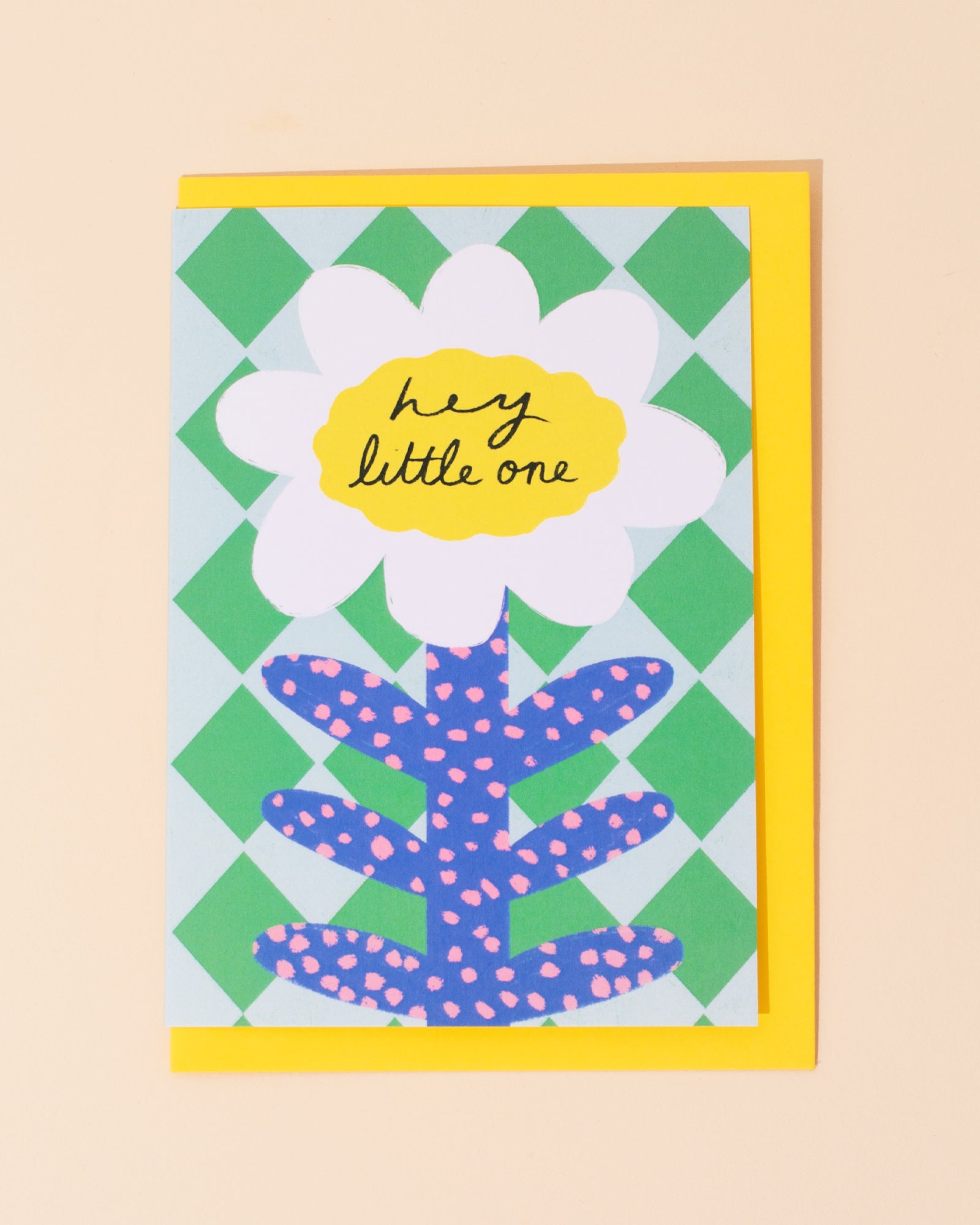 Hey Little One Greetings Card