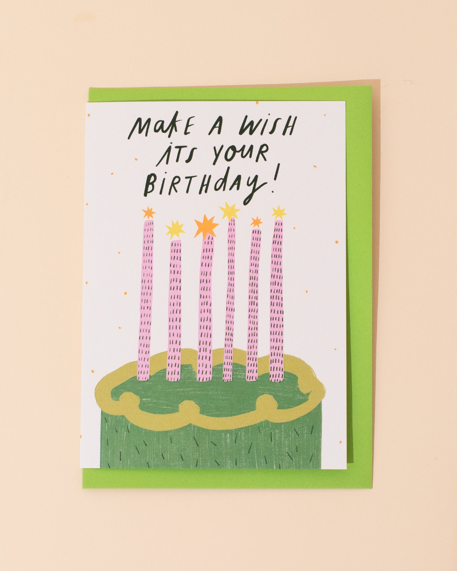 Make A Wish Greetings Card