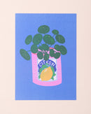 Pilea Plant Print