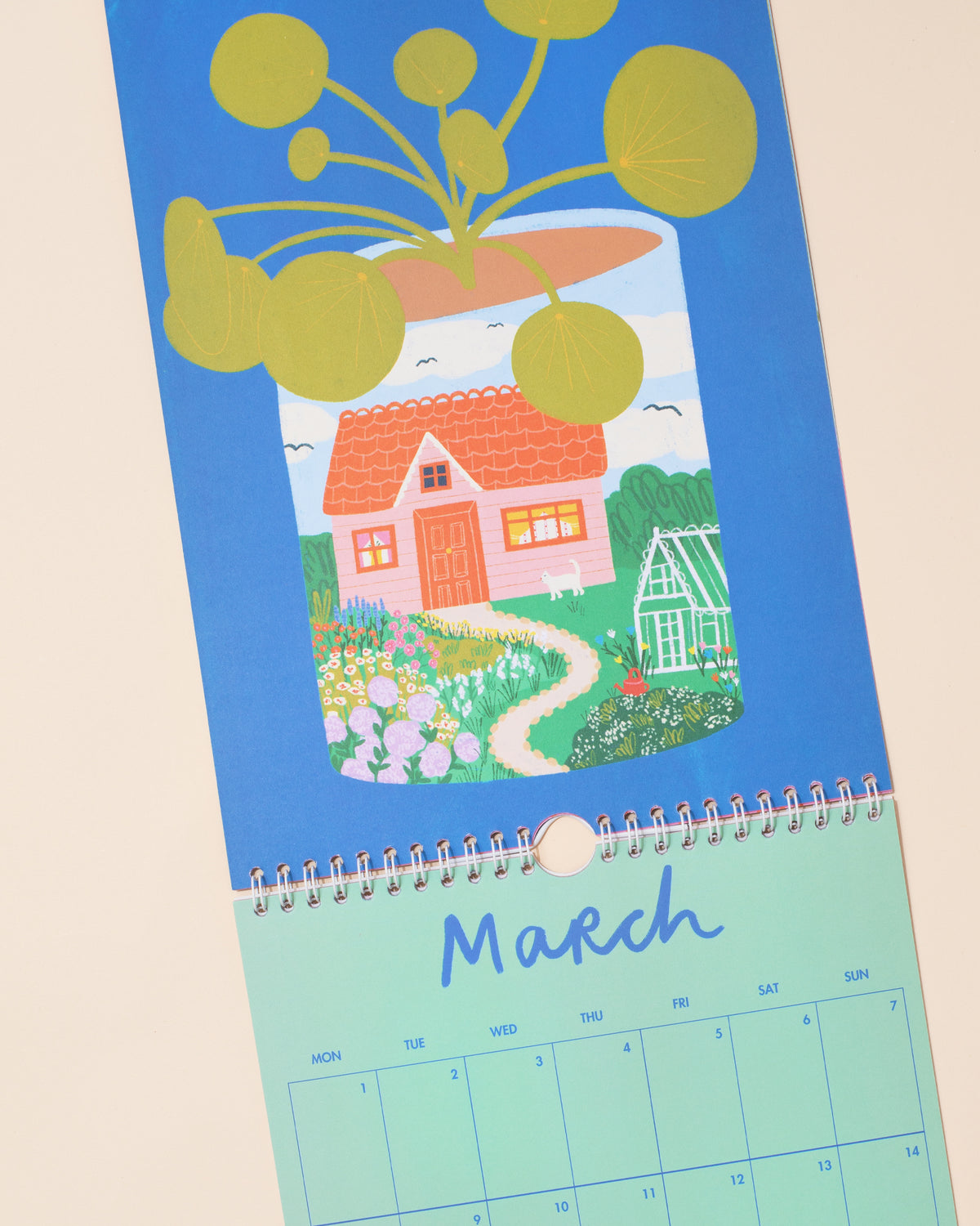 2027 Calendar | Plants In Tins Illustrations